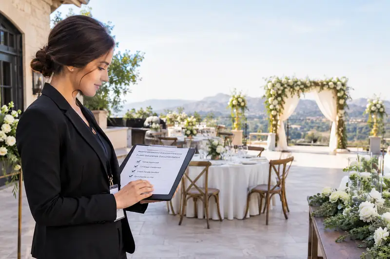 Information California venues may review on an event insurance COI