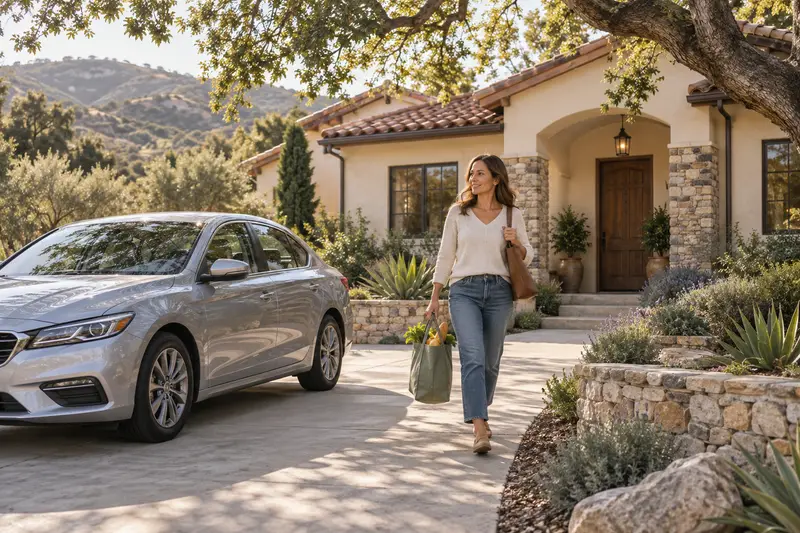 Calabasas homeowner with a vehicle and home that may need appropriate insurance protection.